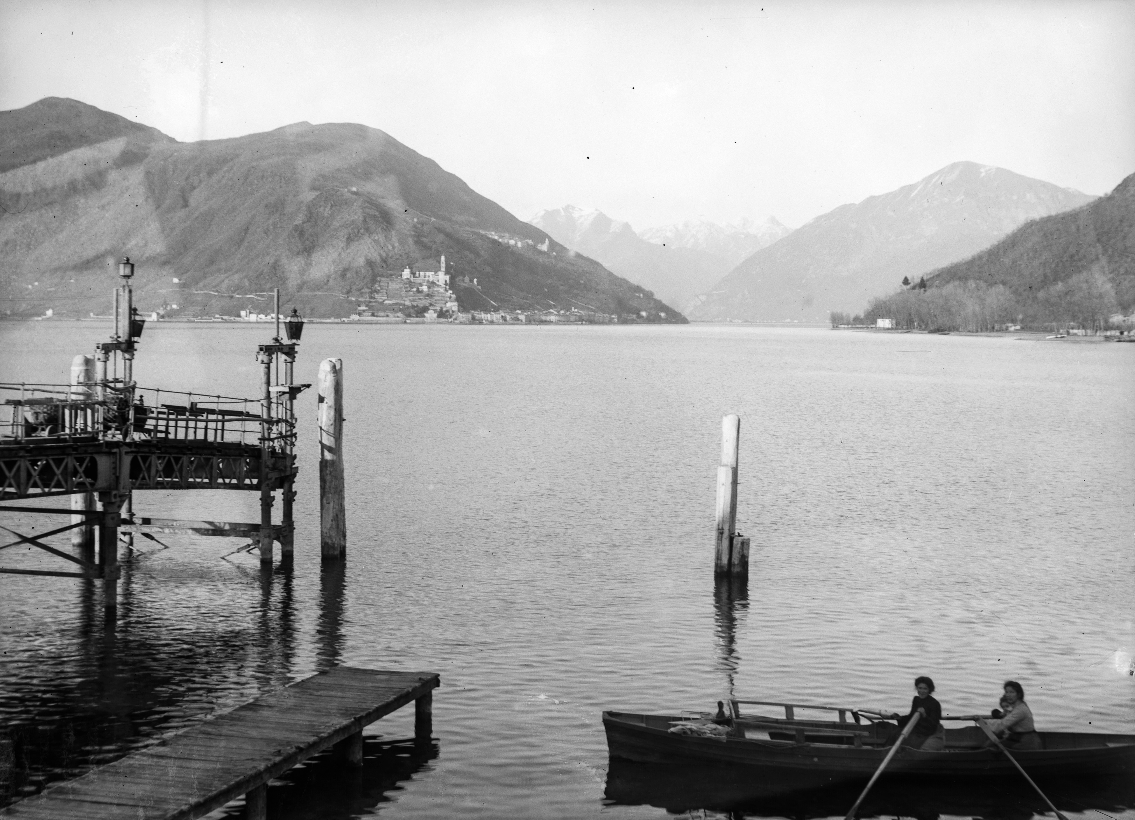 Hafenufer am Luganersee